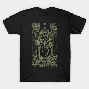 Golden Tarot - The Hierophant T-Shirt